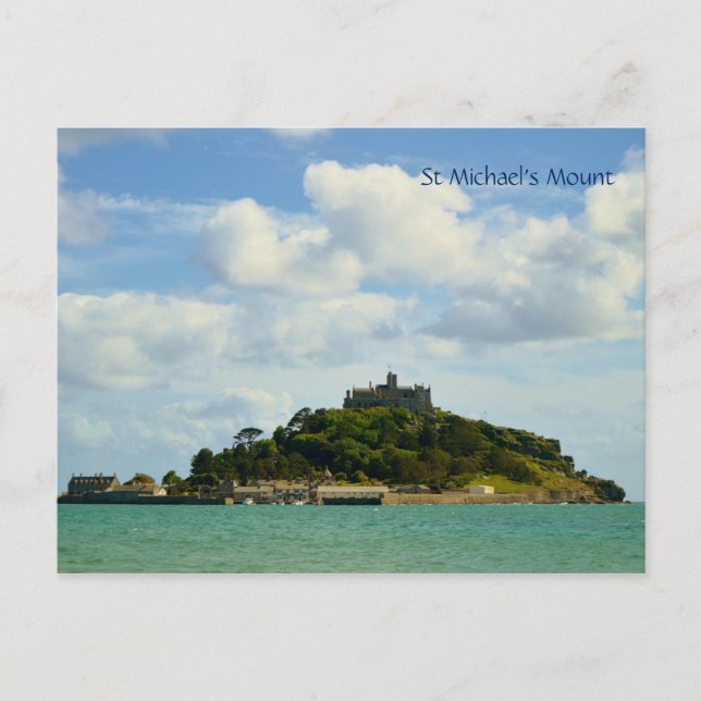St. Michael's Mount Marazion Cornwall England Postkarte (Vorderseite)