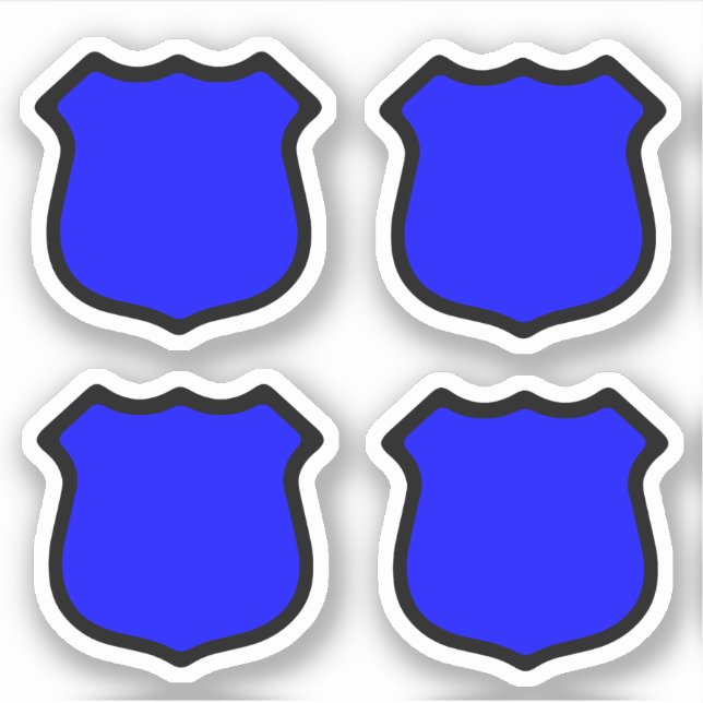 St. Michael's Shield 4-UP Aufkleber (Vorderseite)