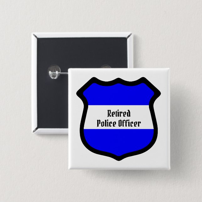 St. Michael's Shield Button (Vorne & Hinten)