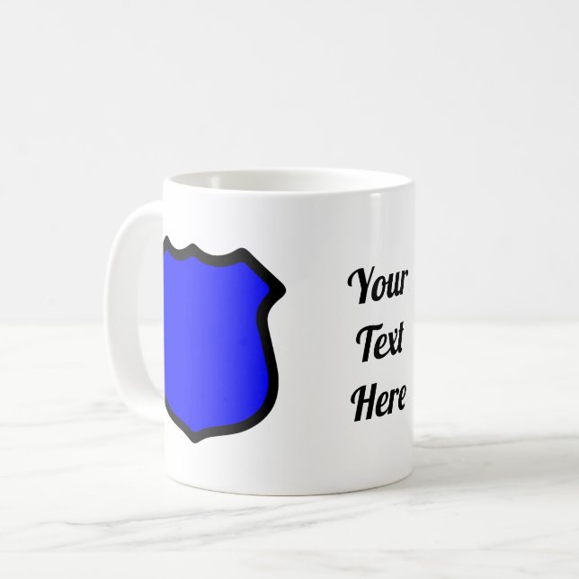 St. Michael's Shield Coffee Tasse 1 (Vorderseite Links)