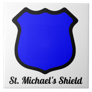 St. Michael's Shield Fliese