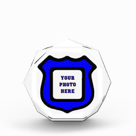 St. Michael's Shield Octagonal Fotoblock