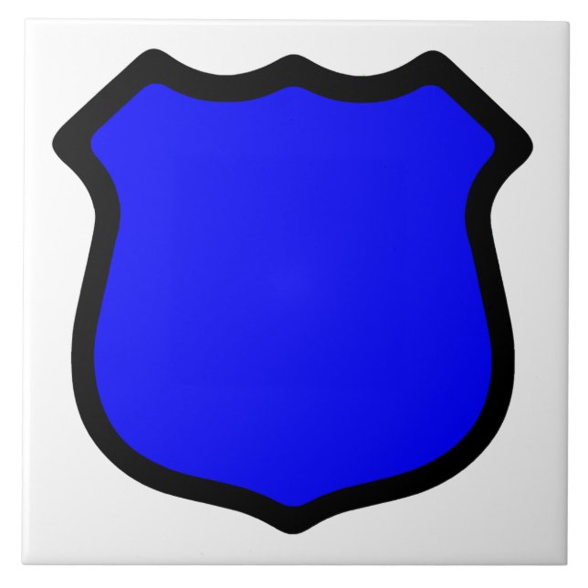 St. Michael's Shield (Stil 1) Fliese (Vorderseite)