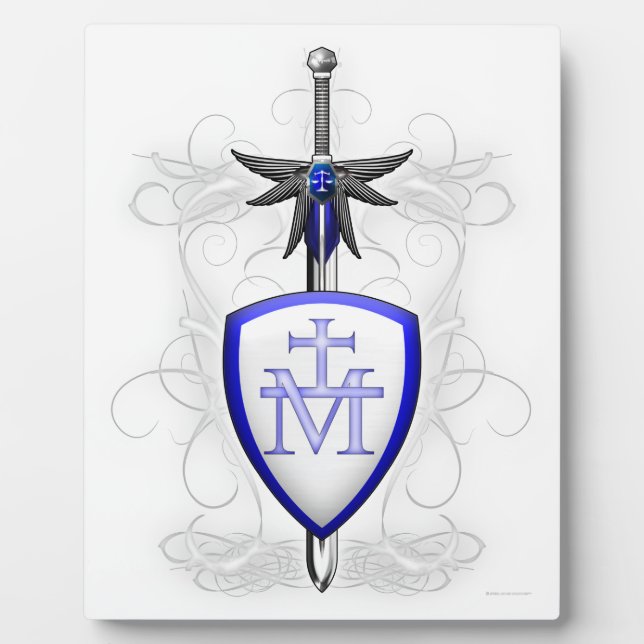 St. Michael's Sword Fotoplatte (Vorderseite)