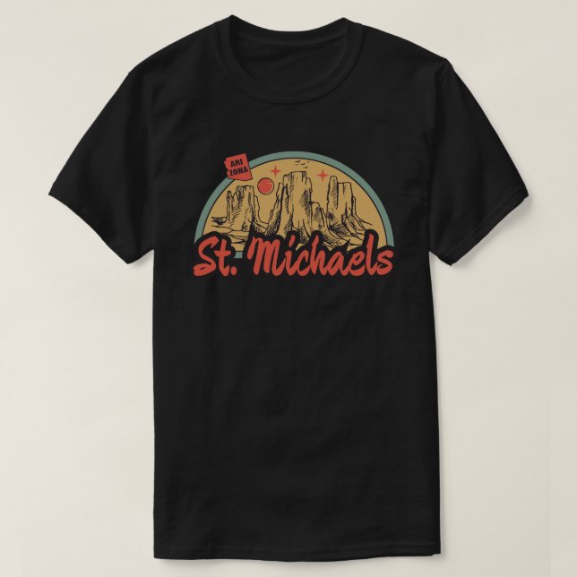 St. Michaels, T - Shirt Arizona (Design vorne)