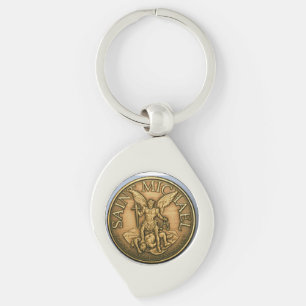 St Michaelschlüsselkette Schlüsselanhänger