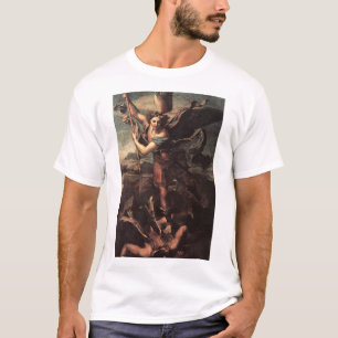St. Micheal und der Teufel T-Shirt