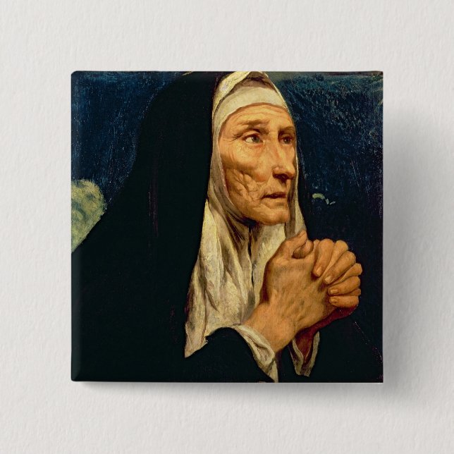 St. Monica Button (Vorderseite)