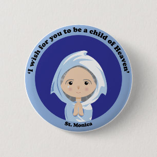 St. Monica Button