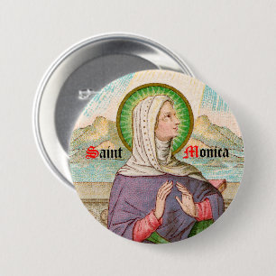 St. Monica von Tagaste (SAU 047; Detail) Button