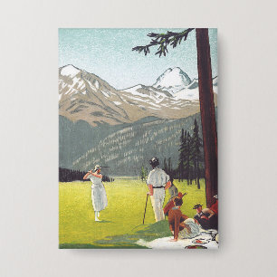St. Moritz von Emil Cardinaux Button