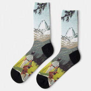 St. Moritz von Emil Cardinaux Socken
