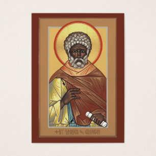 St. Moses die äthiopische Minigebets-Karte