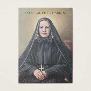 St. Mother Cabrini Katholische Religiöse Nun Gebet