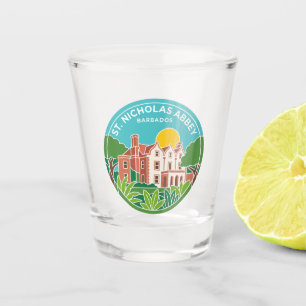 St. Nicholas Abbey Barbados Schnapsglas