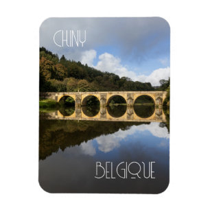 St. Nicholas Bridge, Chiny, Belgien Magnet