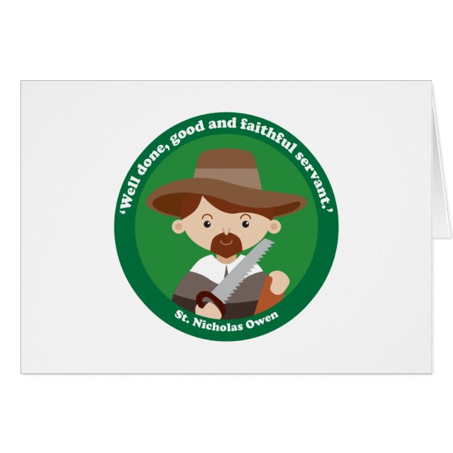 St. Nicholas Owen (Vorderseite (Horizontal))