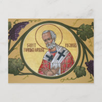 St. Nicholas the Wonder-Worker Prayer Card