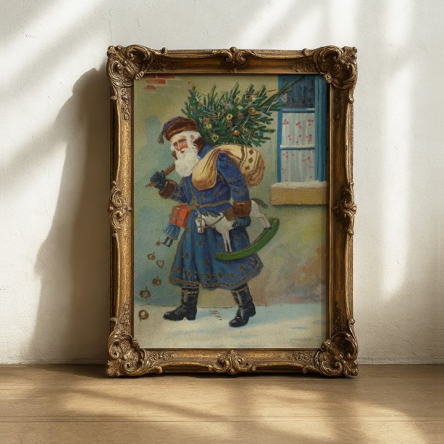 St. Nick | Vintager Urlaub Poster (Von Creator hochgeladen)