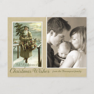 St. Nick Weihnachten Vintag Reproduction Foto