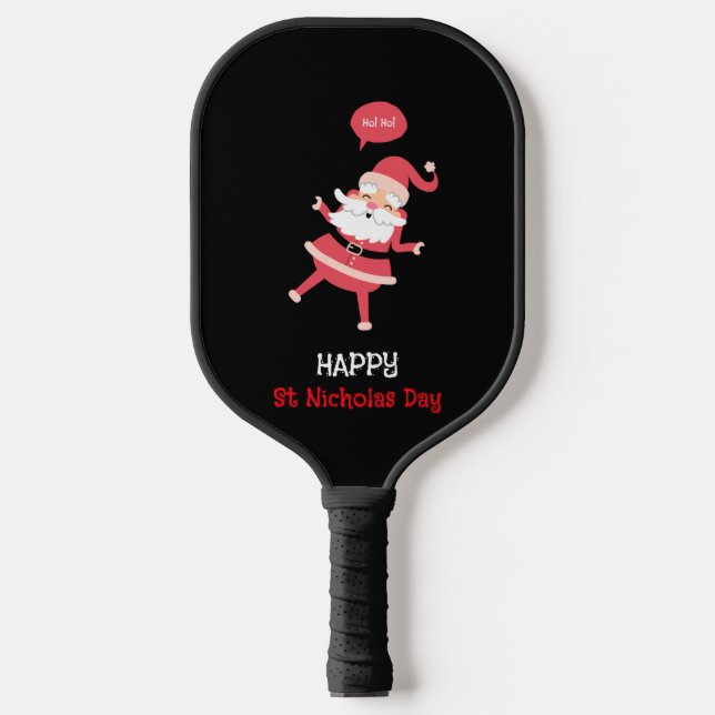 St. Nikolaus Day Pickleball Schläger (Vorderseite)