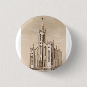 St.-Nikolaus-Kirche in New York City Button