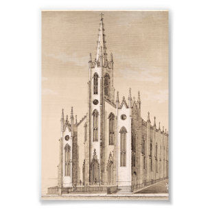 St. Nikolaus Kirche in New York City Fotodruck