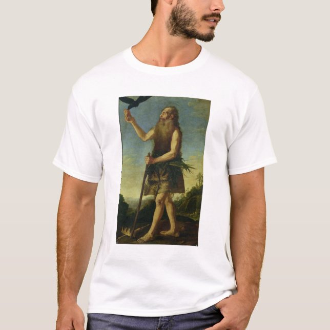 St. Onuphrius (Öl auf Leinwand) T-Shirt (Vorderseite)