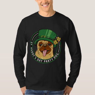 St Paddy S Day St Patrick S Day Mops Frenchie T-Shirt