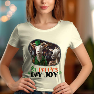 St. Paddy's Day joy - Cloverleaf Carnival T-Shirt