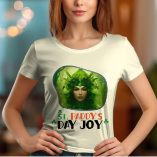 St. Paddy's Day joy - Emerald Isle Revelry T-Shirt