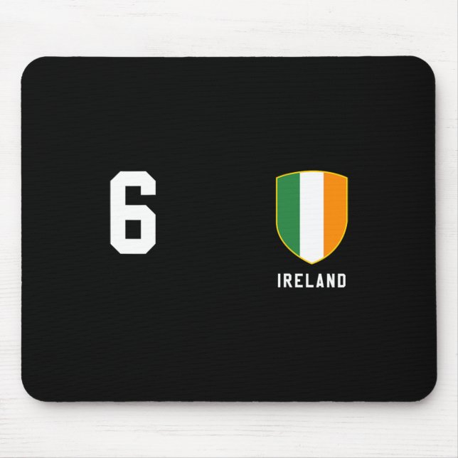 St Paddys Day Kleeblatt Irish Spaß Celebration Mousepad (Vorne)