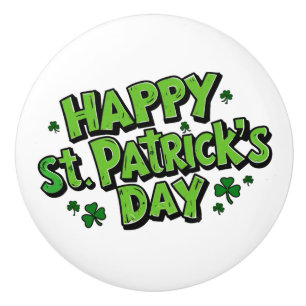 St. Paddy's Day, Patrick´s Tag Keramikknauf
