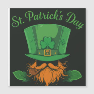 St. Paddy's Day, Patrick's Day Magnetkarte