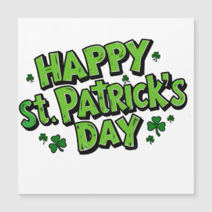 St. Paddy's Day, Patrick's Day Magnetkarte
