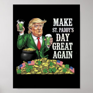 St. Paddy's Day wieder großartig - Funny Irish Hol Poster