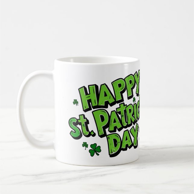 St. Paddy's Tag, Patrick´s Tag  Kaffeetasse (Links)