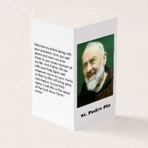 St. PADRE PIO-Karte