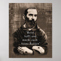St Padre Pio Katholische Zitat St. Deutsch