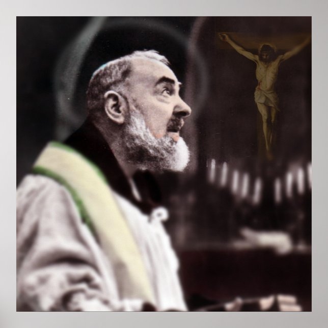 ST PADRE PIO POSTER (Vorne)