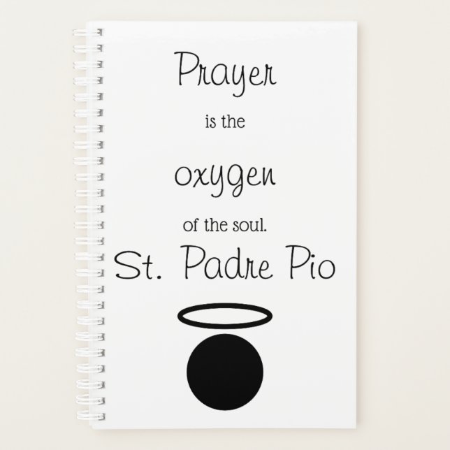 St. Padre Pio Quotierplaner Planer (Vorderseite)