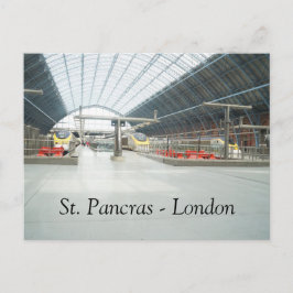 St. Pancras - London - Postcard Postkarte