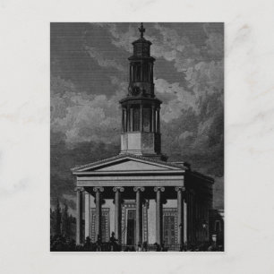 St. Pancrass Church, Westfront Postkarte