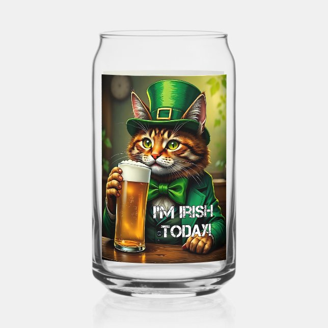 St. Pat Cat Dosenglas (Vorderseite)