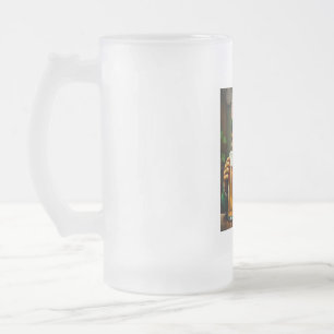 St. Pat Cat Mattglas Bierglas
