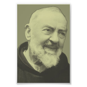 St. Pater Pio von Pietrelcina Der seraphische Prie Fotodruck