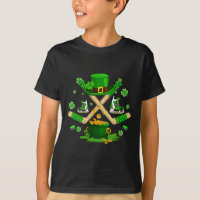 St. Patrick#39;s Day Hockey Irish Boys Saint Paddy
