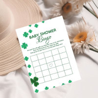 St. Patrick Baby-Shower-Bingo Baby-Shower-Spiel