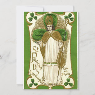 St. Patrick Bishop Kleeblatts Gebet irisch