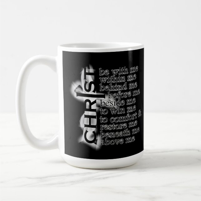 St Patrick Breastplate Gebet Kaffeetasse (Links)